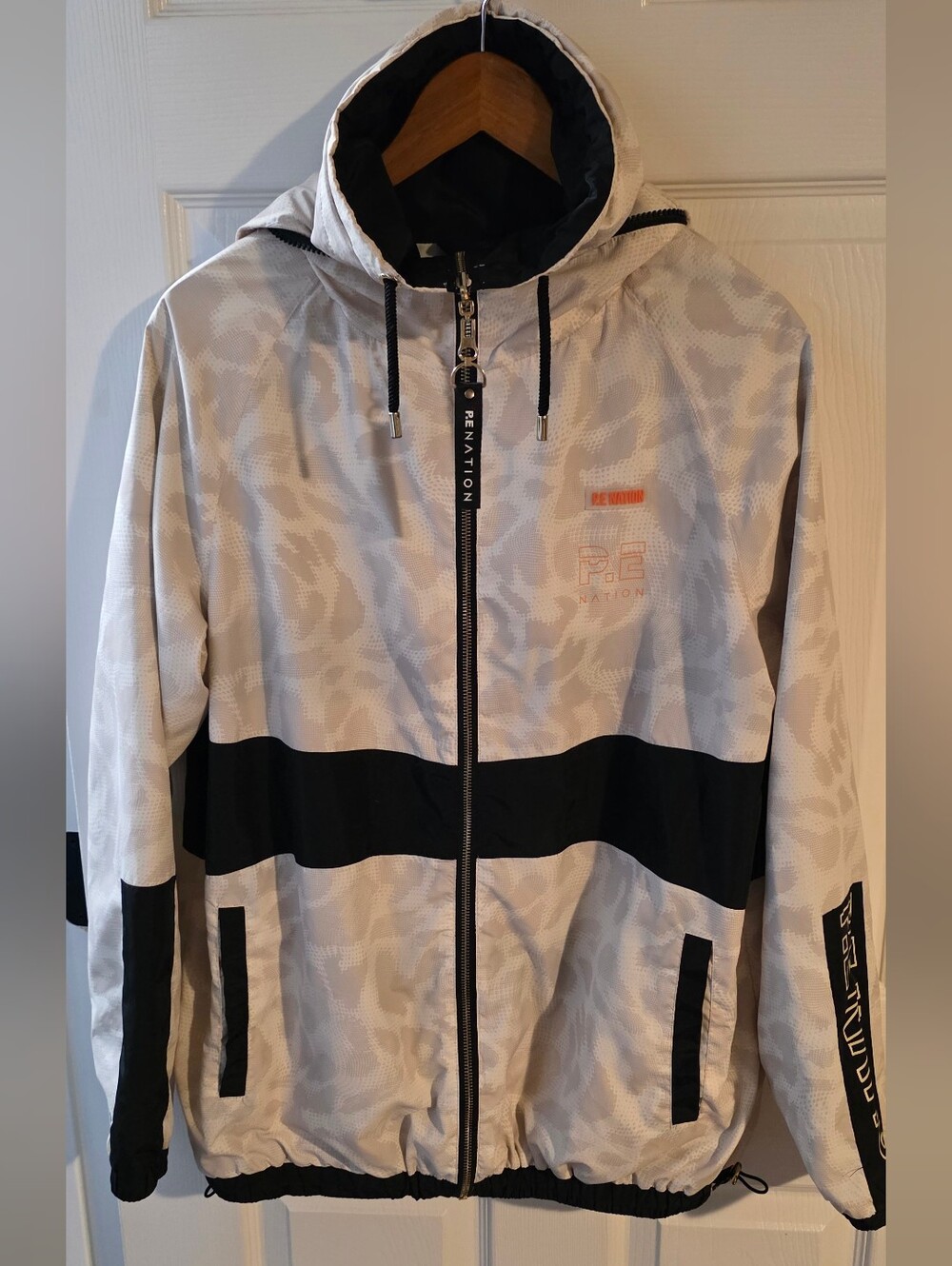 P.E Nation Man Down Jacket Leopard Print Women's XS